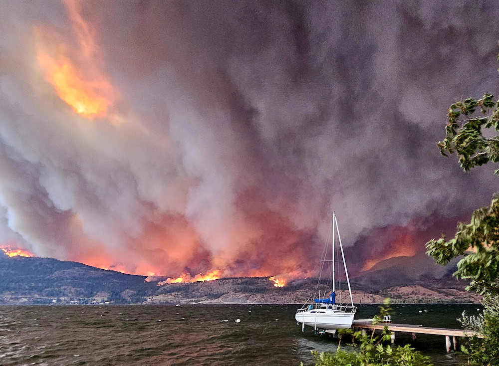 Fire in Kelowna August 2026